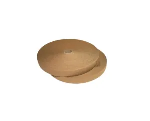 Bande de papier crêpe 92 gr/m² laize 60 mm Ø ext 600 mm Rouge