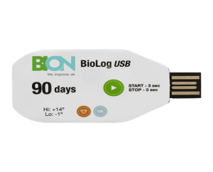 Contrôleur de température USB usage unique 90j biolog