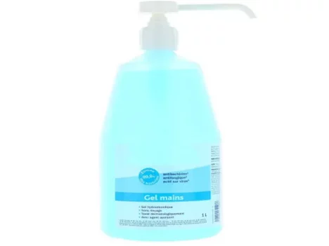 Gel hydroalcoolique 1L avec pompe