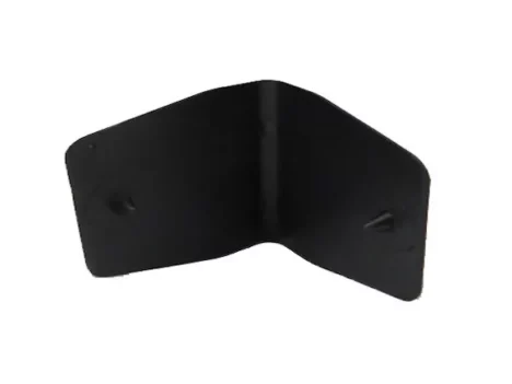 Parafeuillard avec picots 40 x 40mm Noir