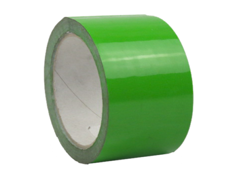 Ruban adhésif PP acrylique bruyant 25µ Vert 48mm x 100 ml