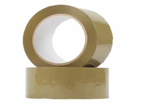 Ruban adhésif PP Hot Melt 25µ Havane 48mm x 100ml