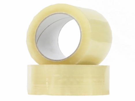 Ruban adhésifs PP acrylique bruyant 25µ 50mmx100ml transparent