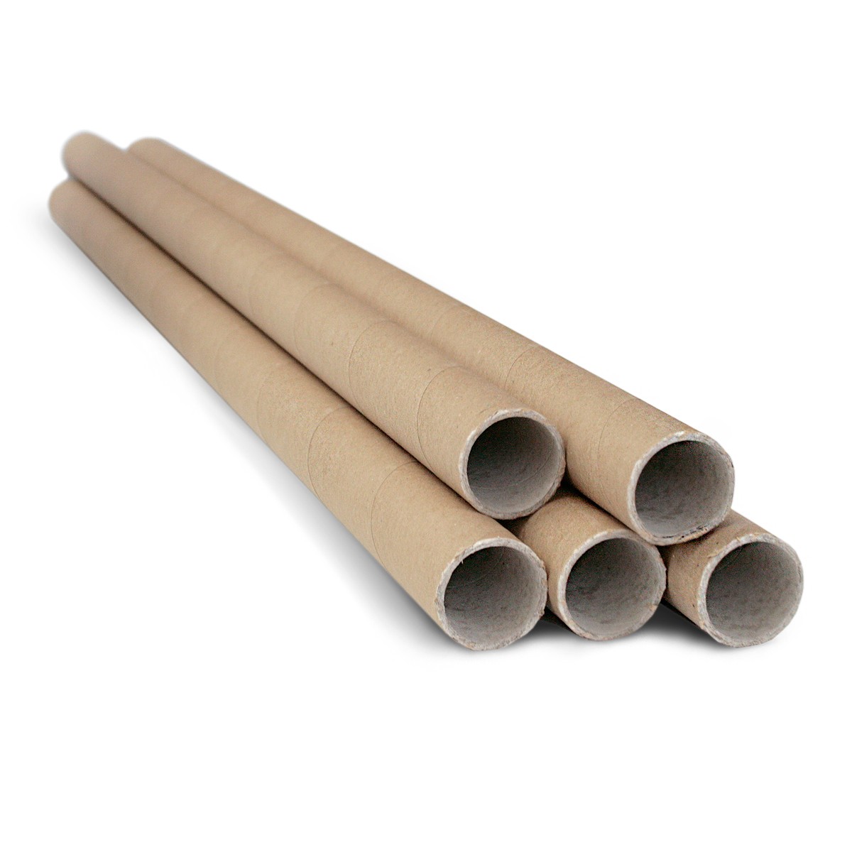 Tube carton rond